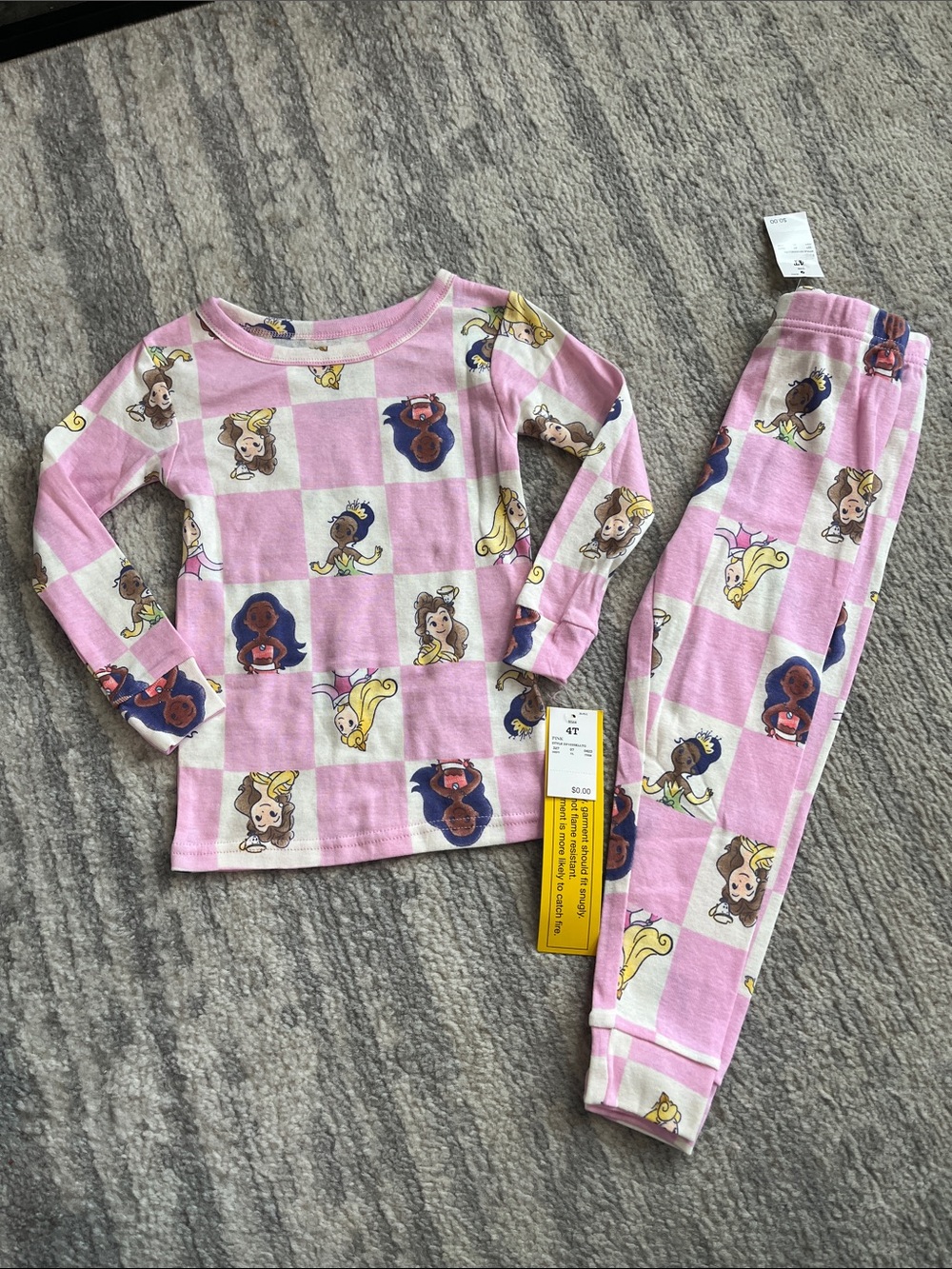 Disney Princes Pajama Set